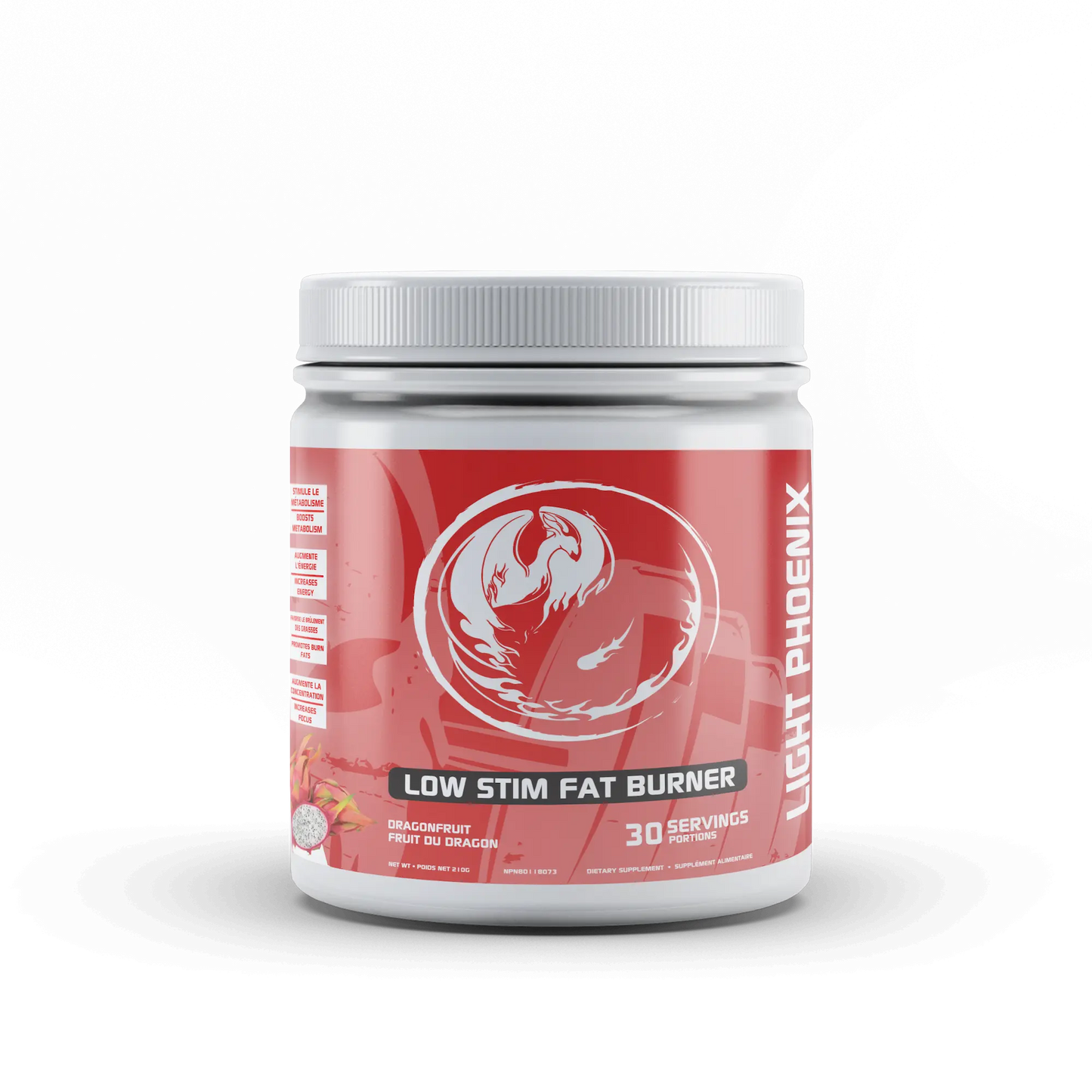 Light Phoenix  Low stim energy fat burner 30 Servings