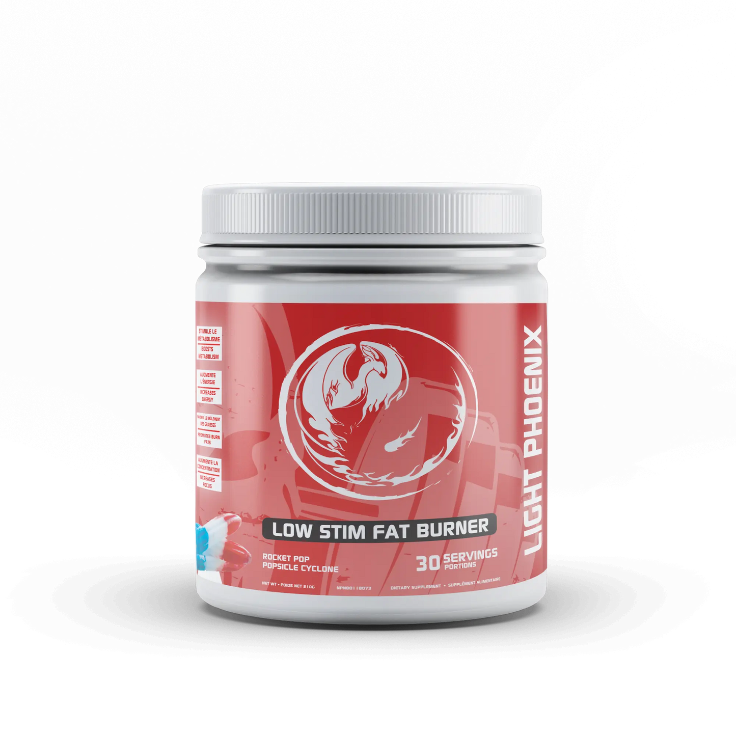 Light Phoenix  Low stim energy fat burner 30 Servings