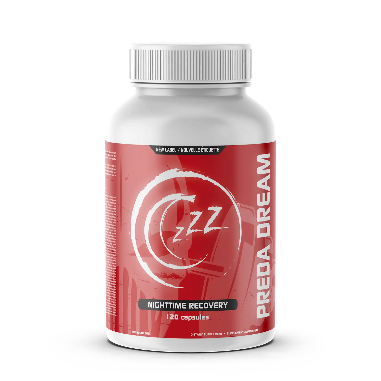 Preda Dream 120 capsules - Night Time Recovery Formula
