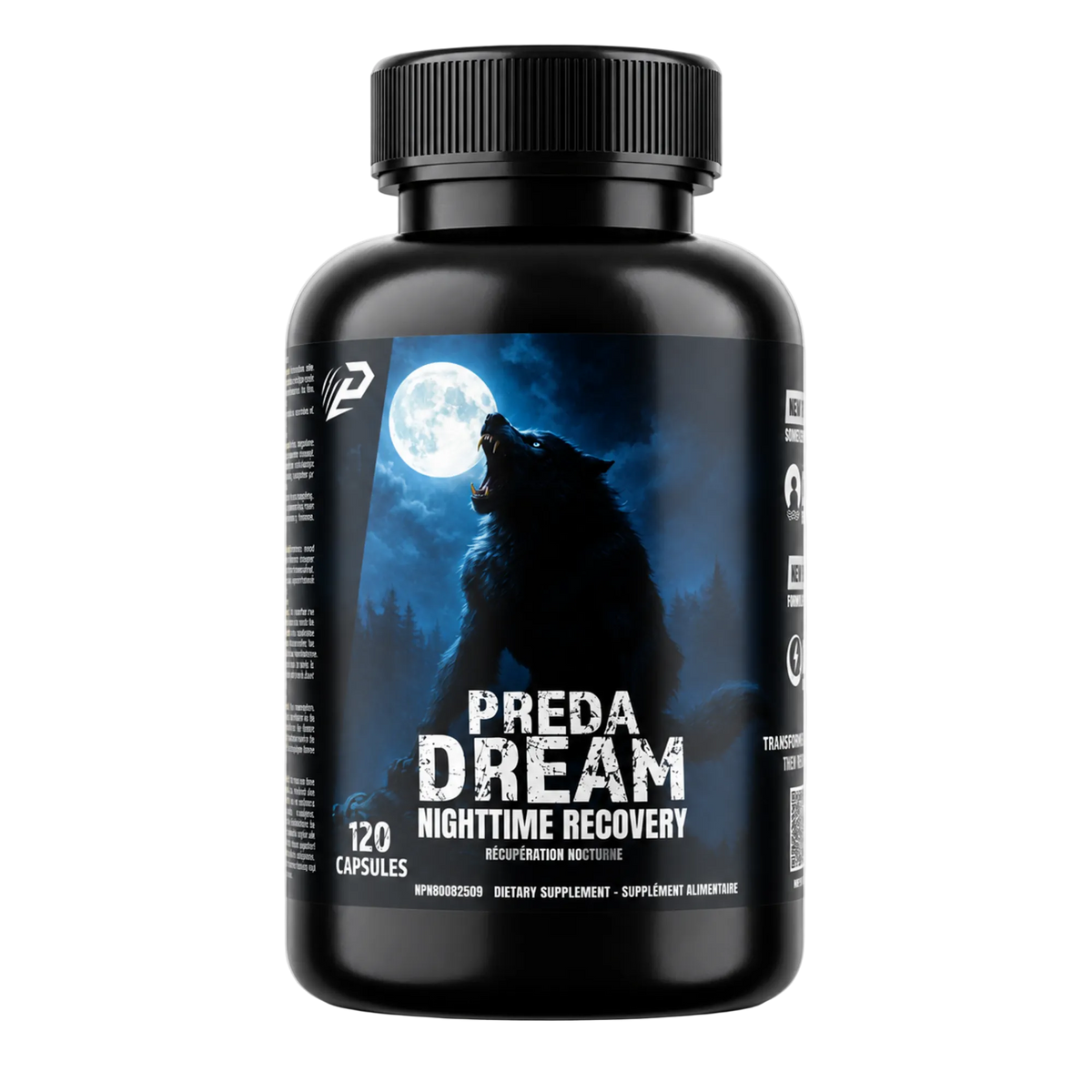 Preda Dream 120 capsules - Night Time Recovery Formula