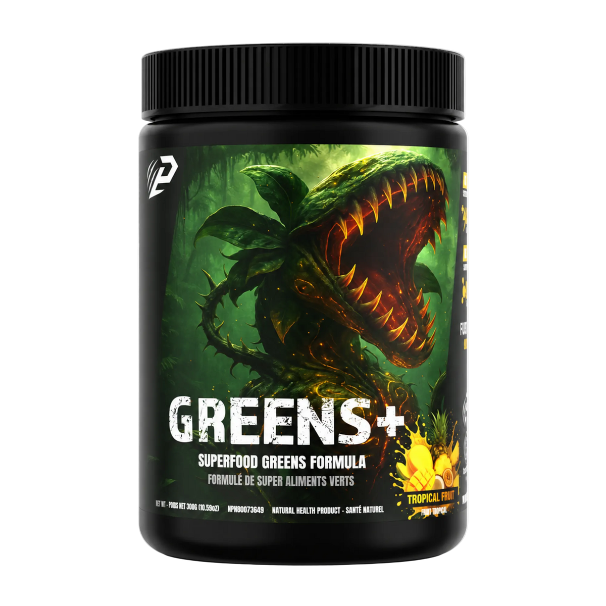 Greens+ - All in one green and fruit superfood formula, 30 servings, Tropical Punch Flavor …