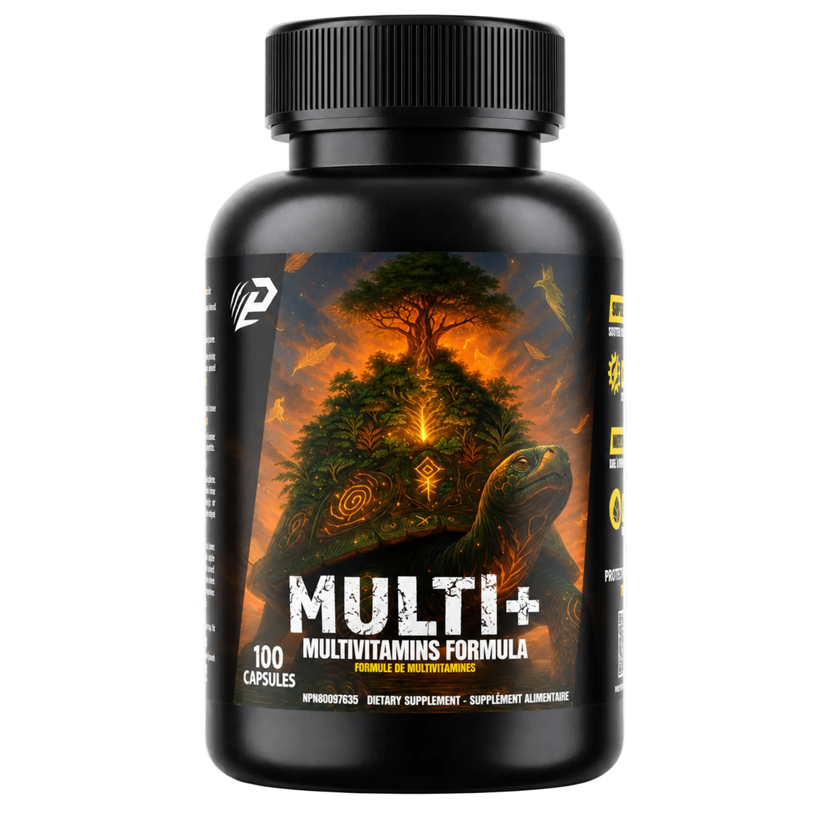 Multi + 100 capsules - Complete unisex formula, Multi+ is the ultimate vitamin complex