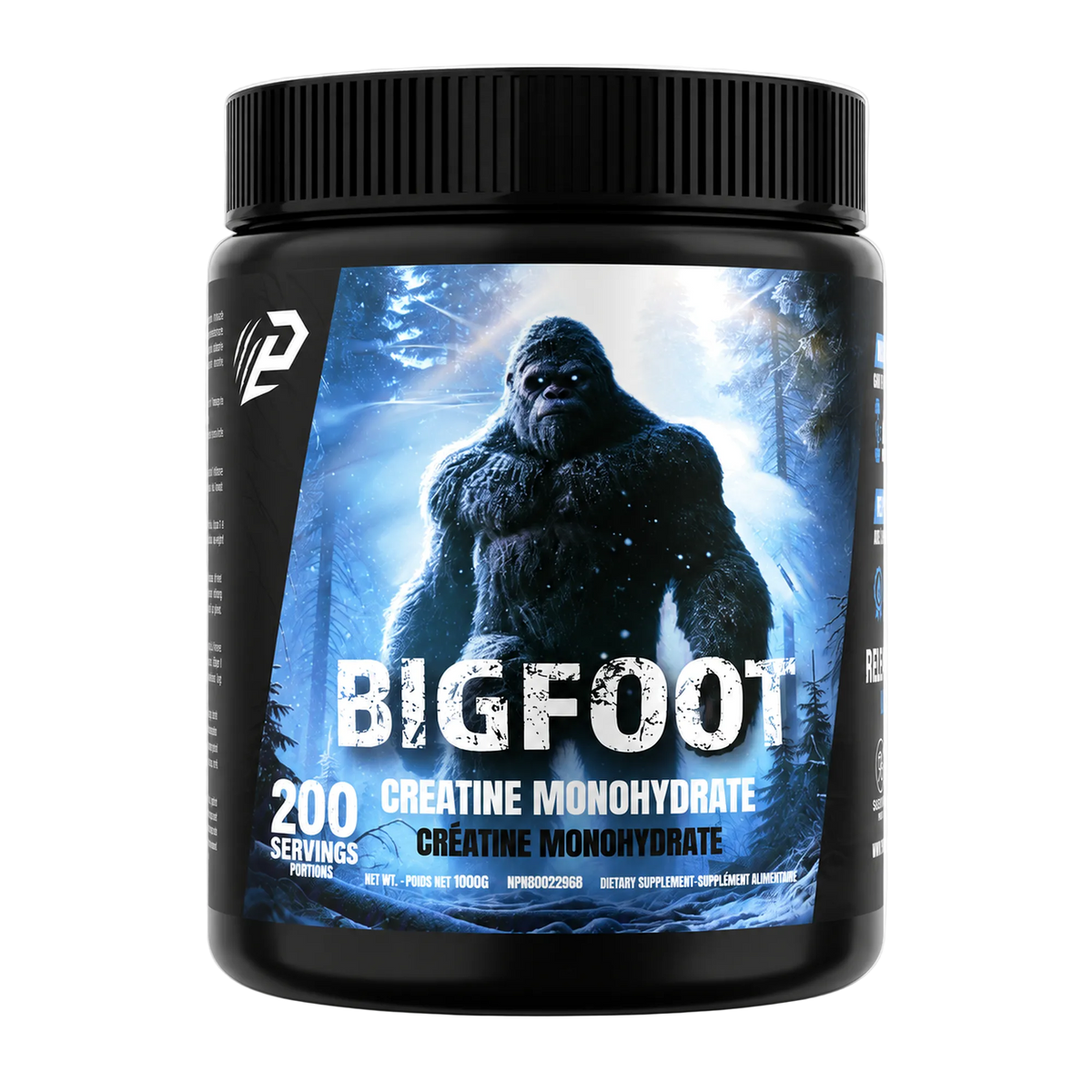 Big Foot Creatine 500g, 100 servings