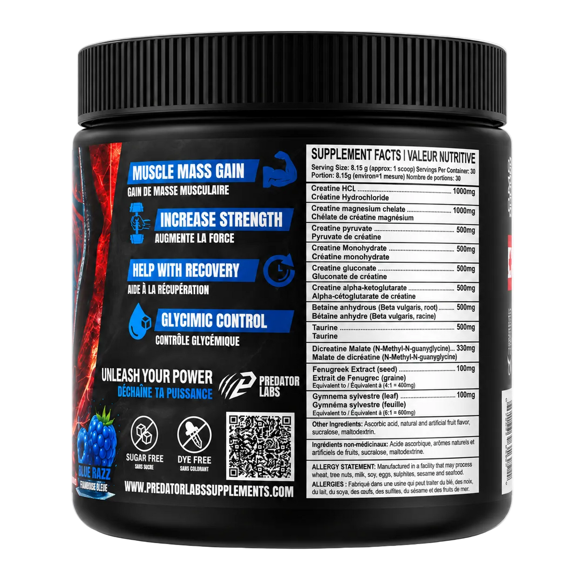 Dragons Blood -Ultimate Creatine Blend 245g, 30 servings