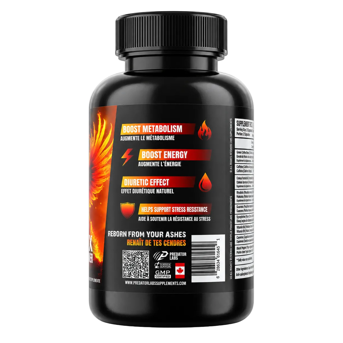 Dark Phoenix Hardcore Fat Burner 120 Capsules