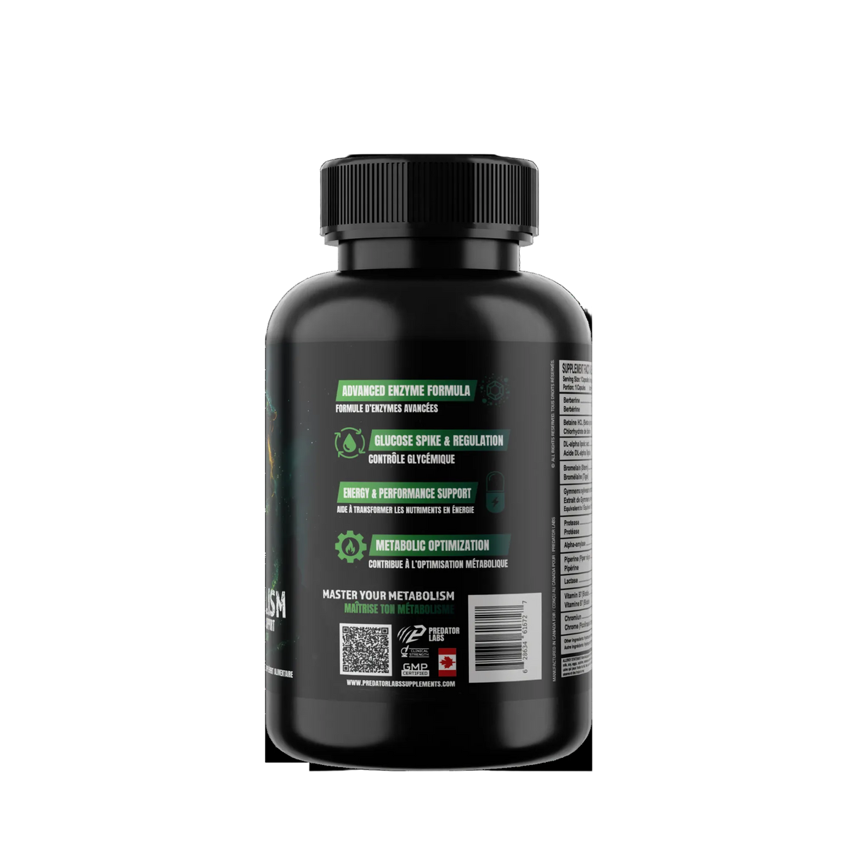 Glucobolism 90 capsules  Metabolisation and absorption Formula - Promotes glucose metabolism