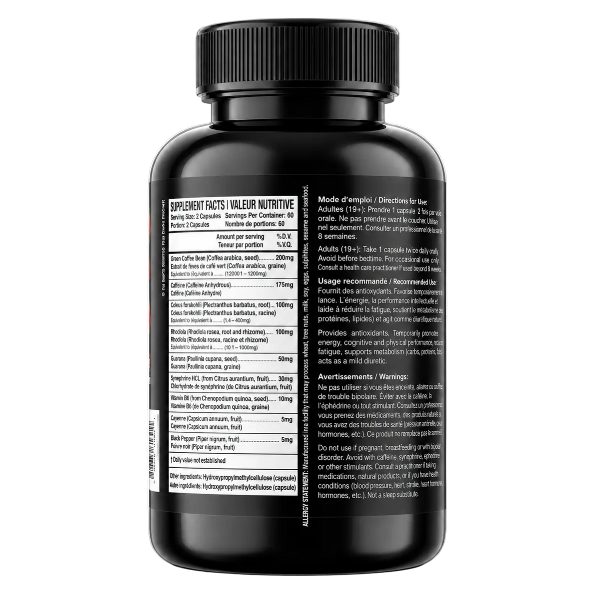 Dark Phoenix Hardcore Fat Burner 120 Capsules