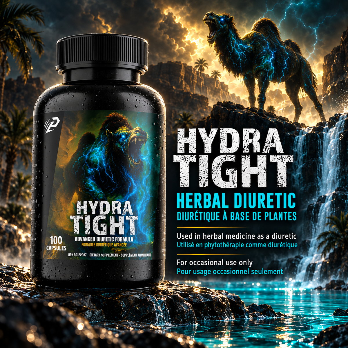 Hydratight Synergetic Diuretic 100 Capsules