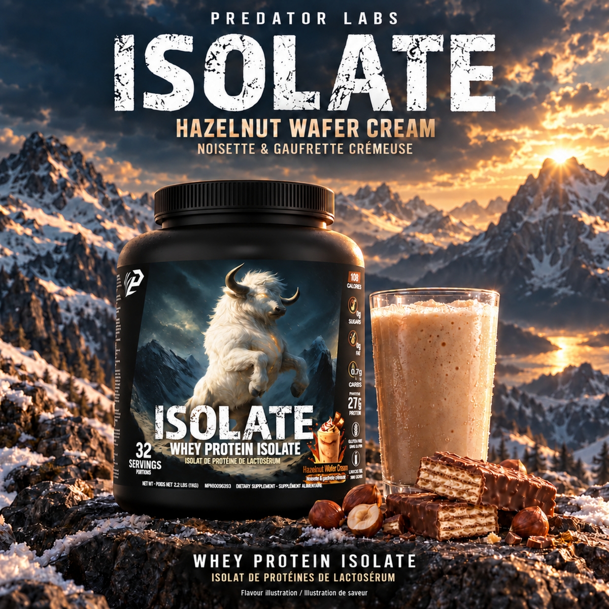Pred Iso  Lactoserum isolate protein