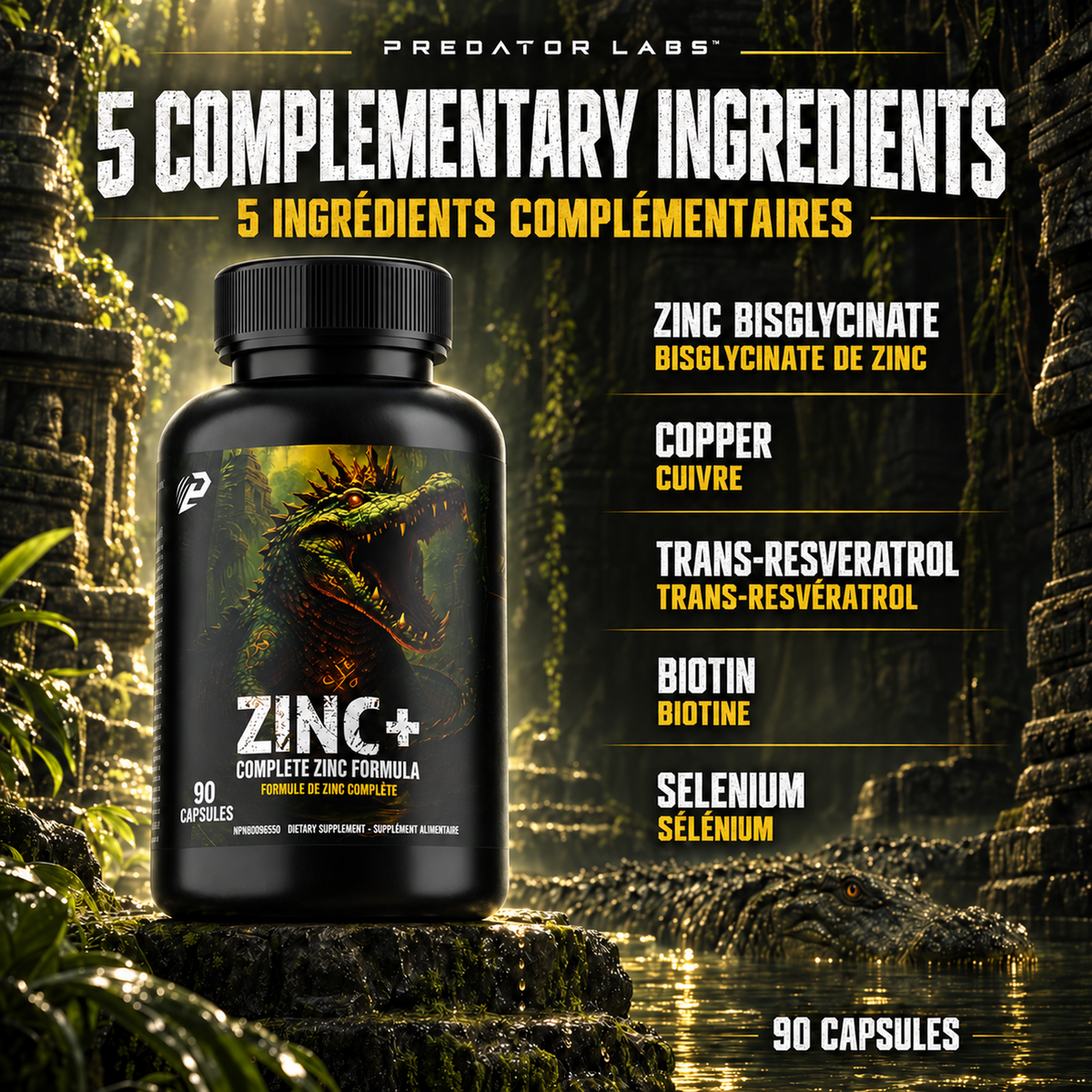 Zinc+ 90 capsules