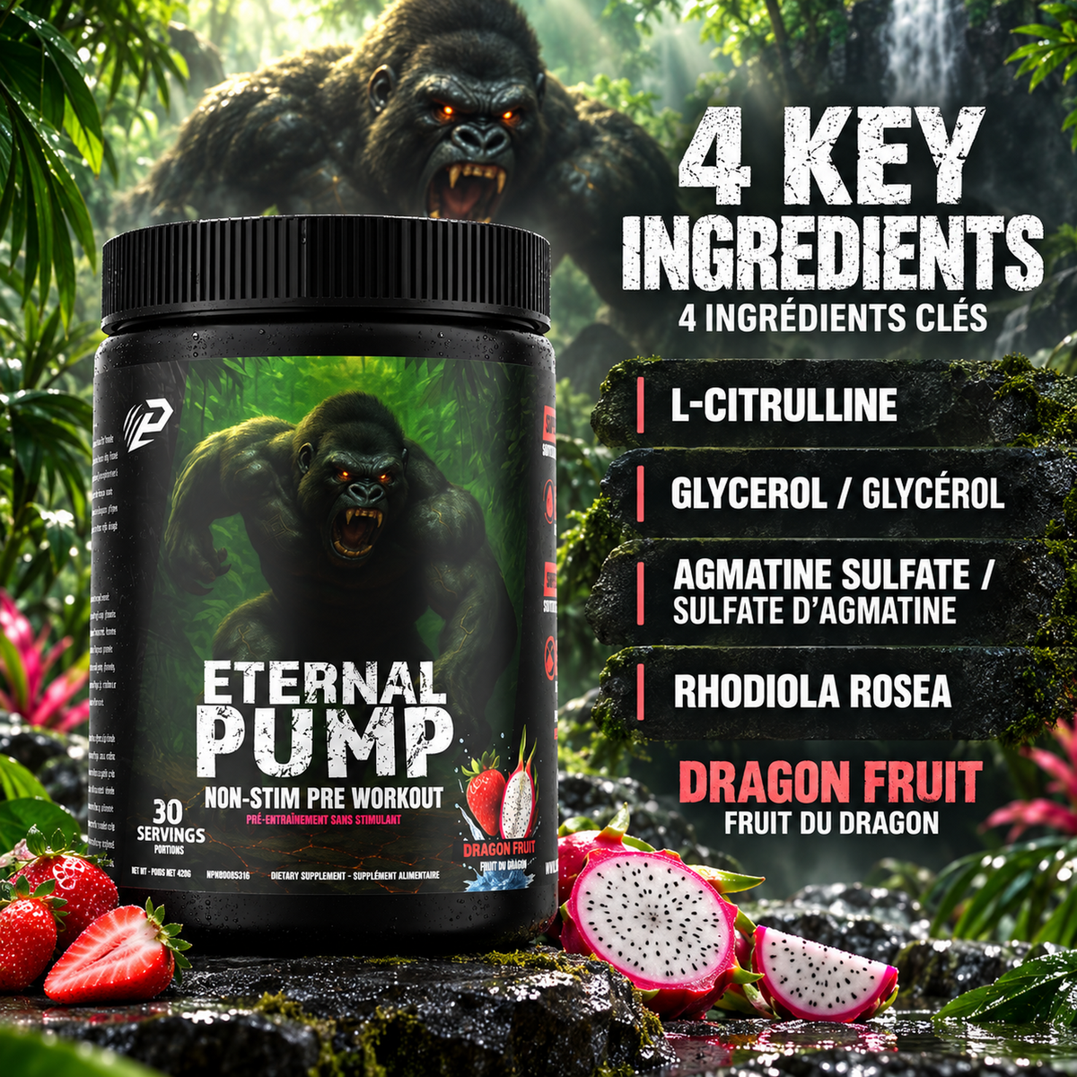 Eternal Pump All In one No-Stim Pump Formula 30 servings