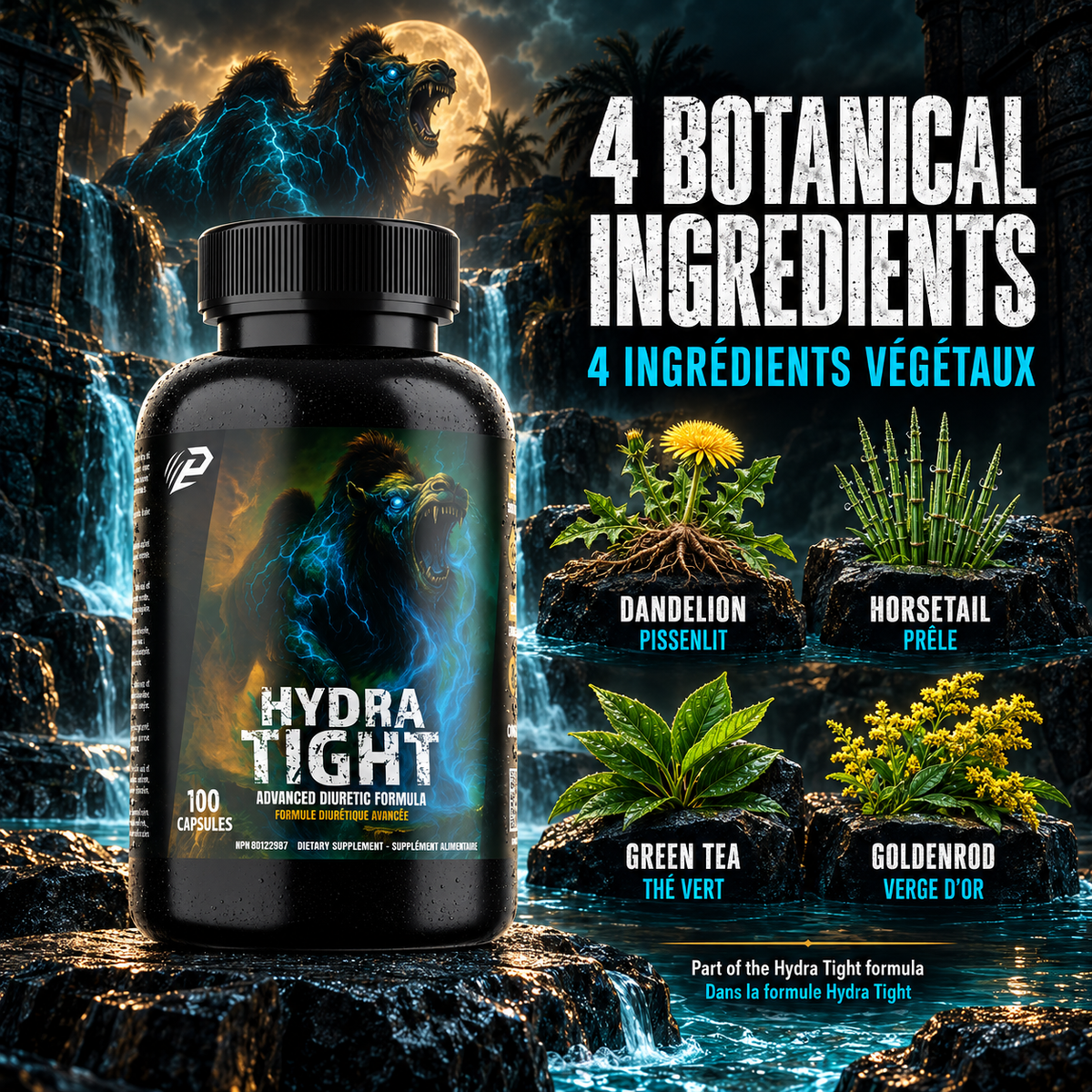 Hydratight Synergetic Diuretic 100 Capsules