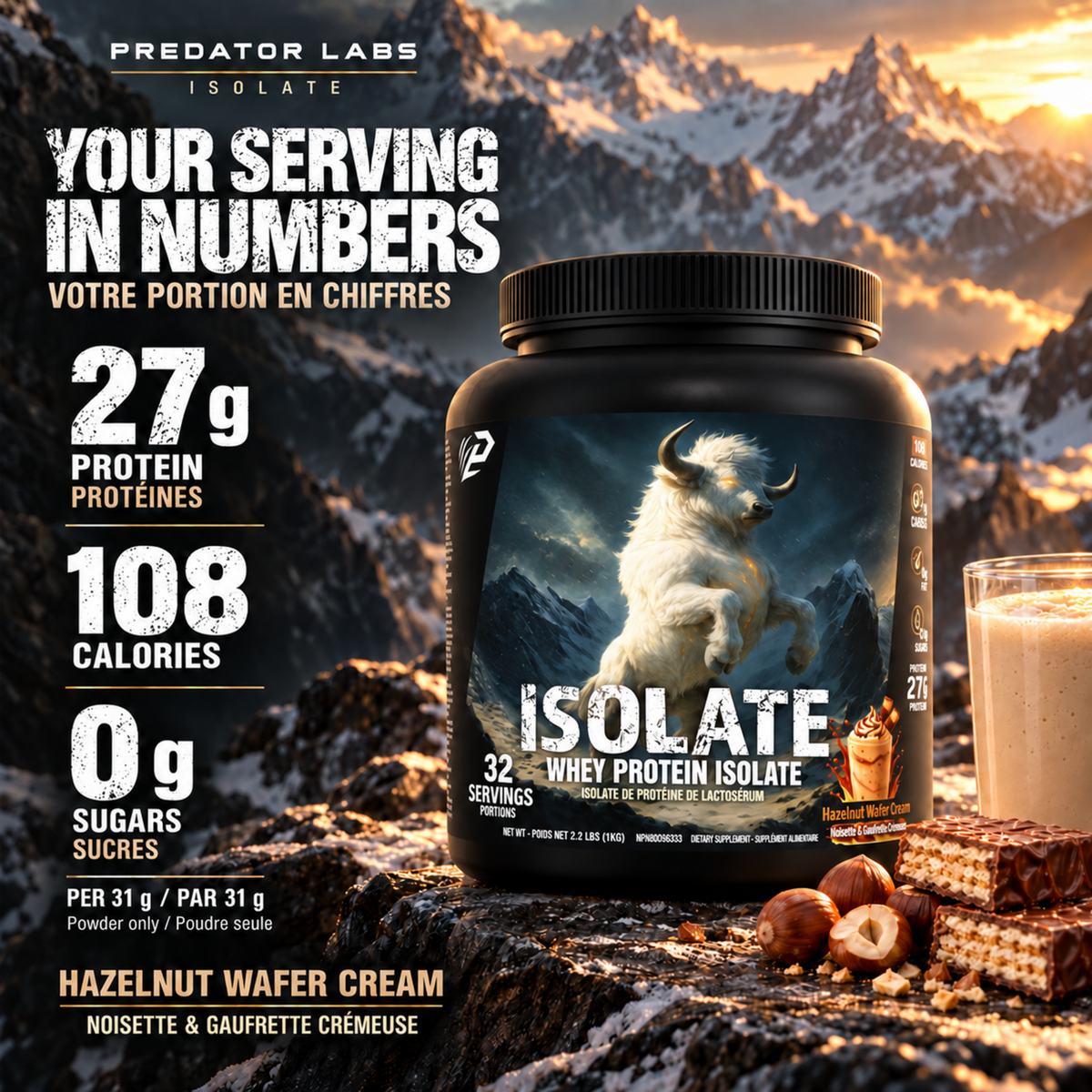 Pred Iso  Lactoserum isolate protein