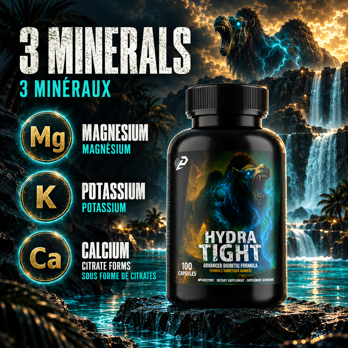 Hydratight Synergetic Diuretic 100 Capsules