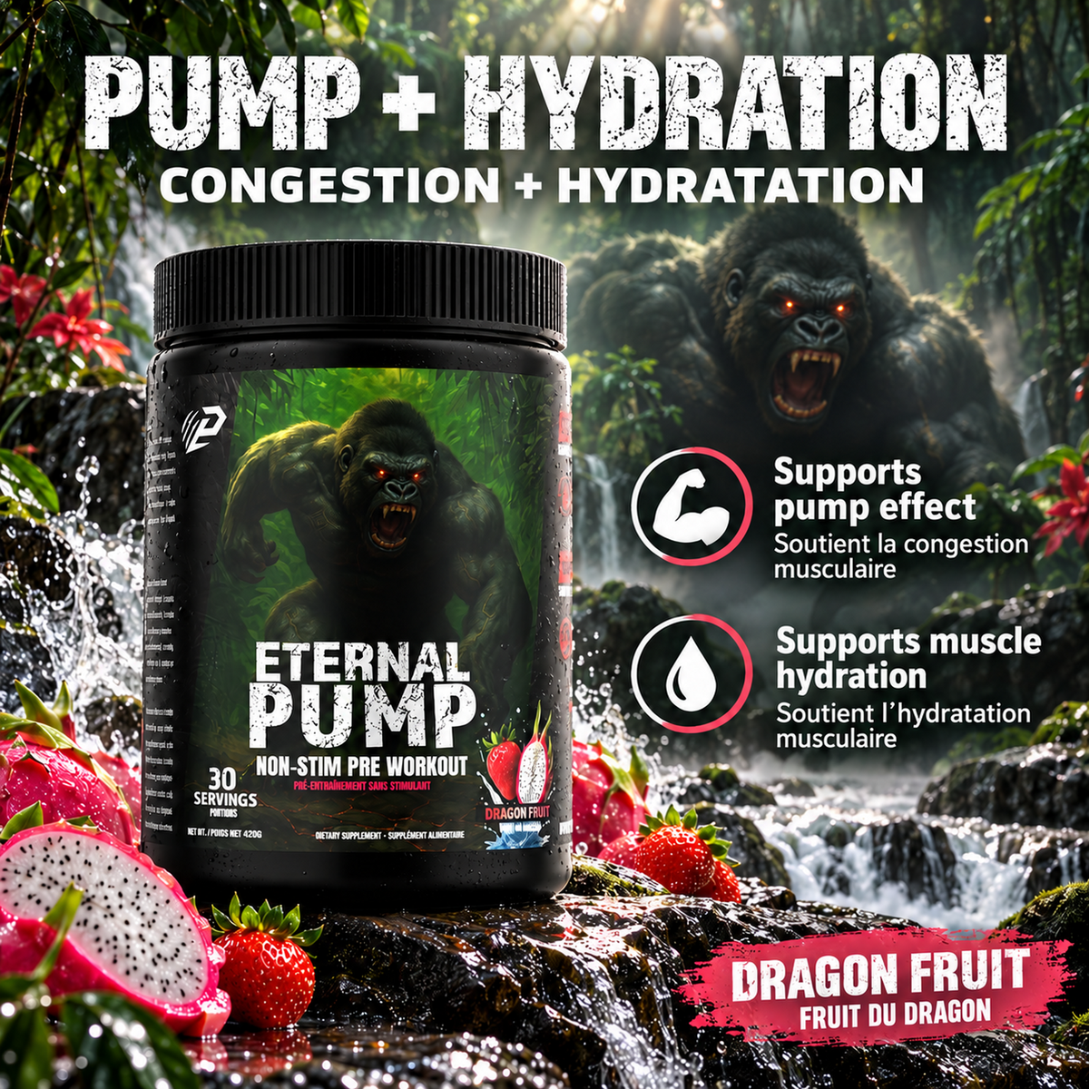 Eternal Pump All In one No-Stim Pump Formula 30 servings
