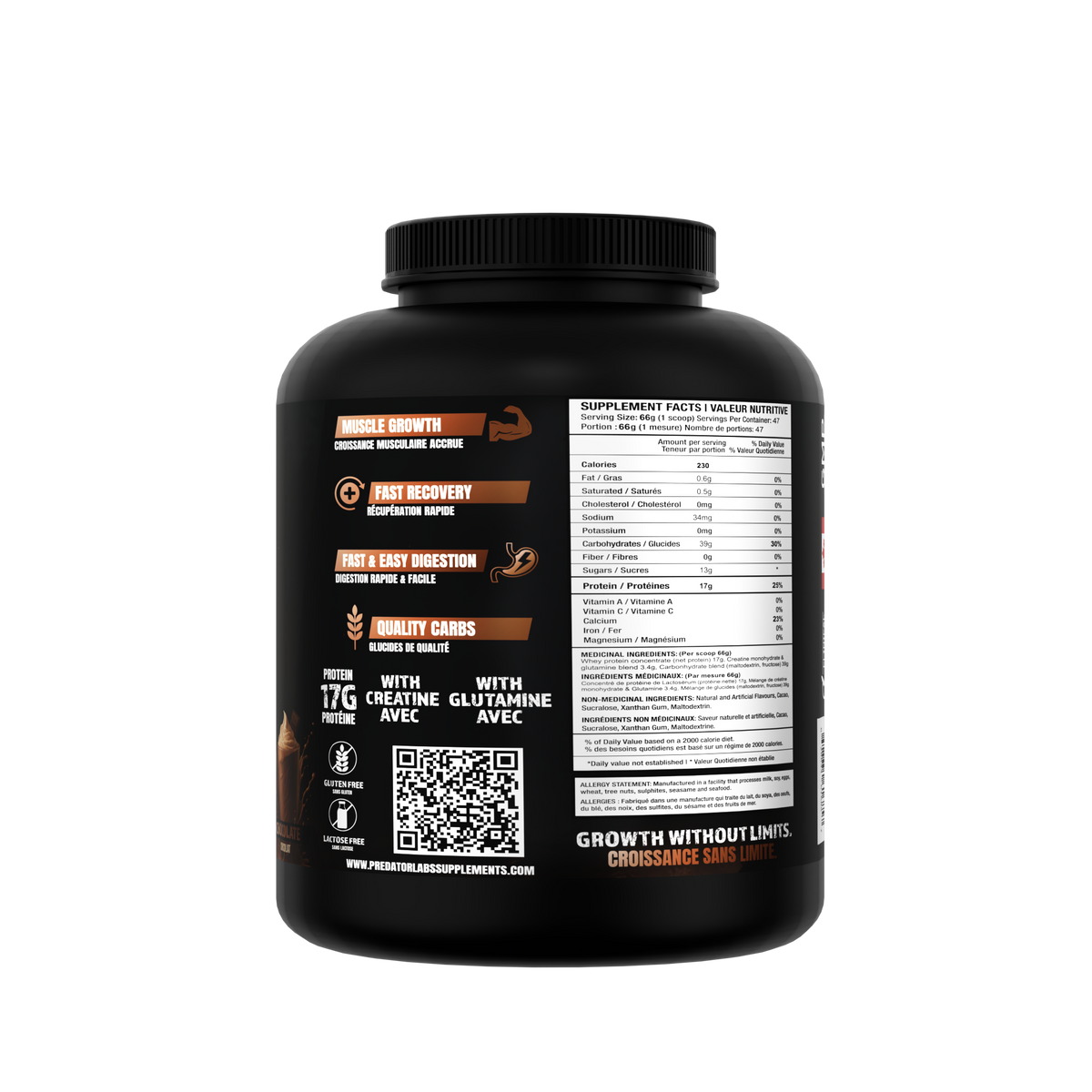 Primal Mass 7lbs - Mass gainer, Lactoserum protein 47 servings …