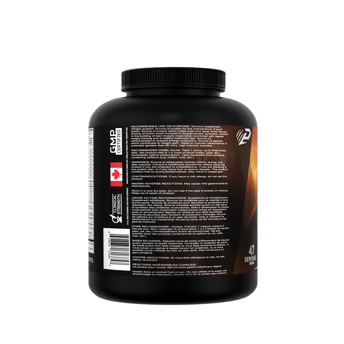 Primal Mass 7lbs - Mass gainer, Lactoserum protein 47 servings …