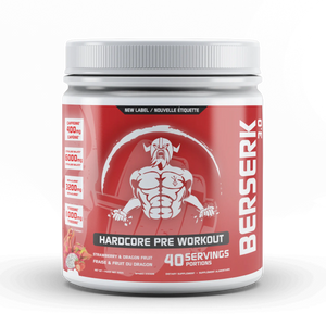 Berserk 3.0  Hardcore Pre-Workout, Energy and Pump Formula 40 Servings