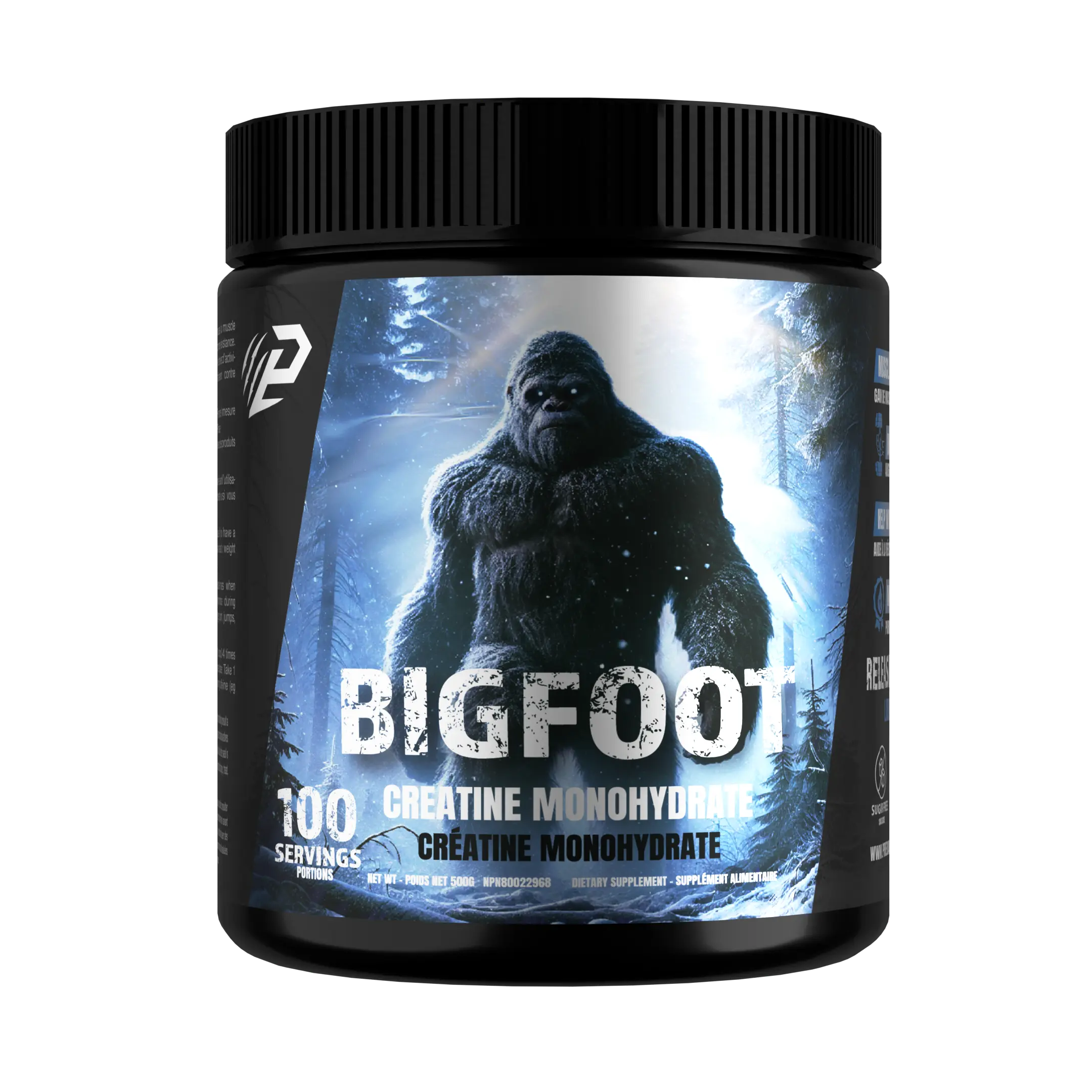 Big Foot Creatine 500g, 100 servings