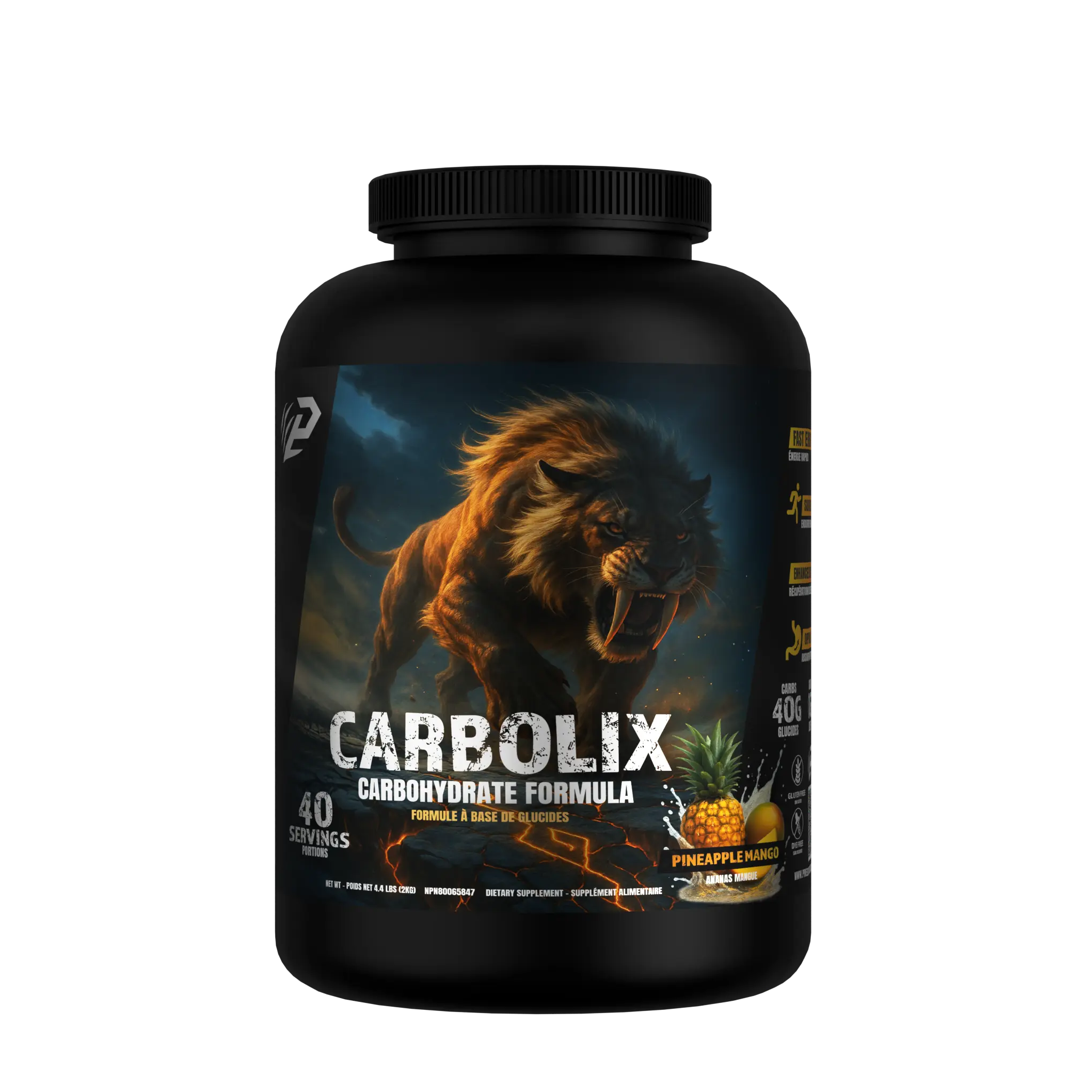 Carbolix 2kg - Carbohydrate Endurance formula - 40 servings