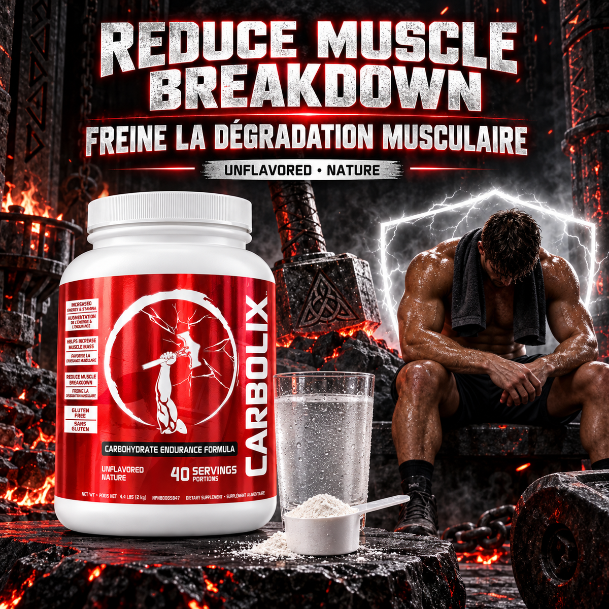 Carbolix 2kg - Carbohydrate Endurance formula - 40 servings