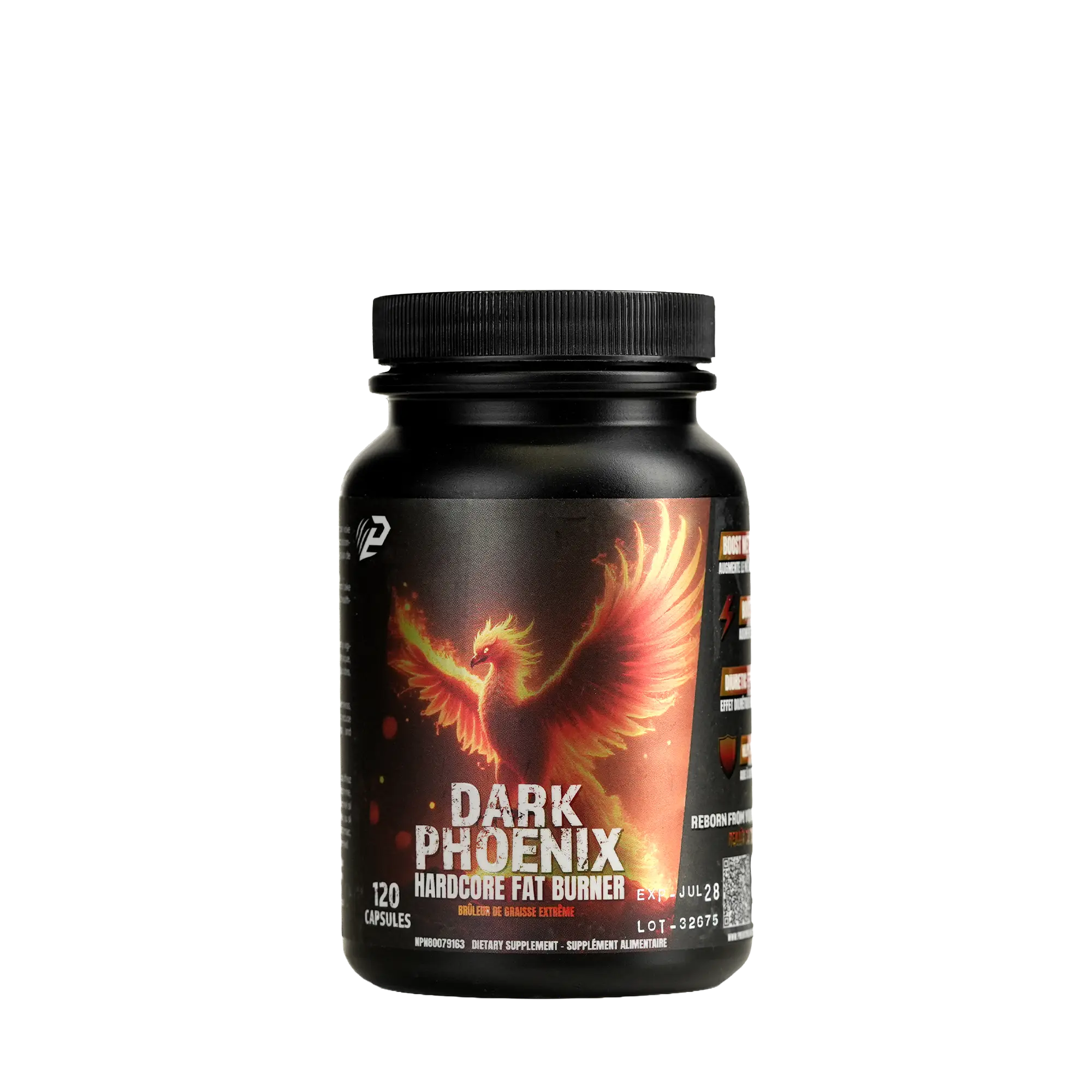 Dark Phoenix Hardcore Fat Burner 120 Capsules