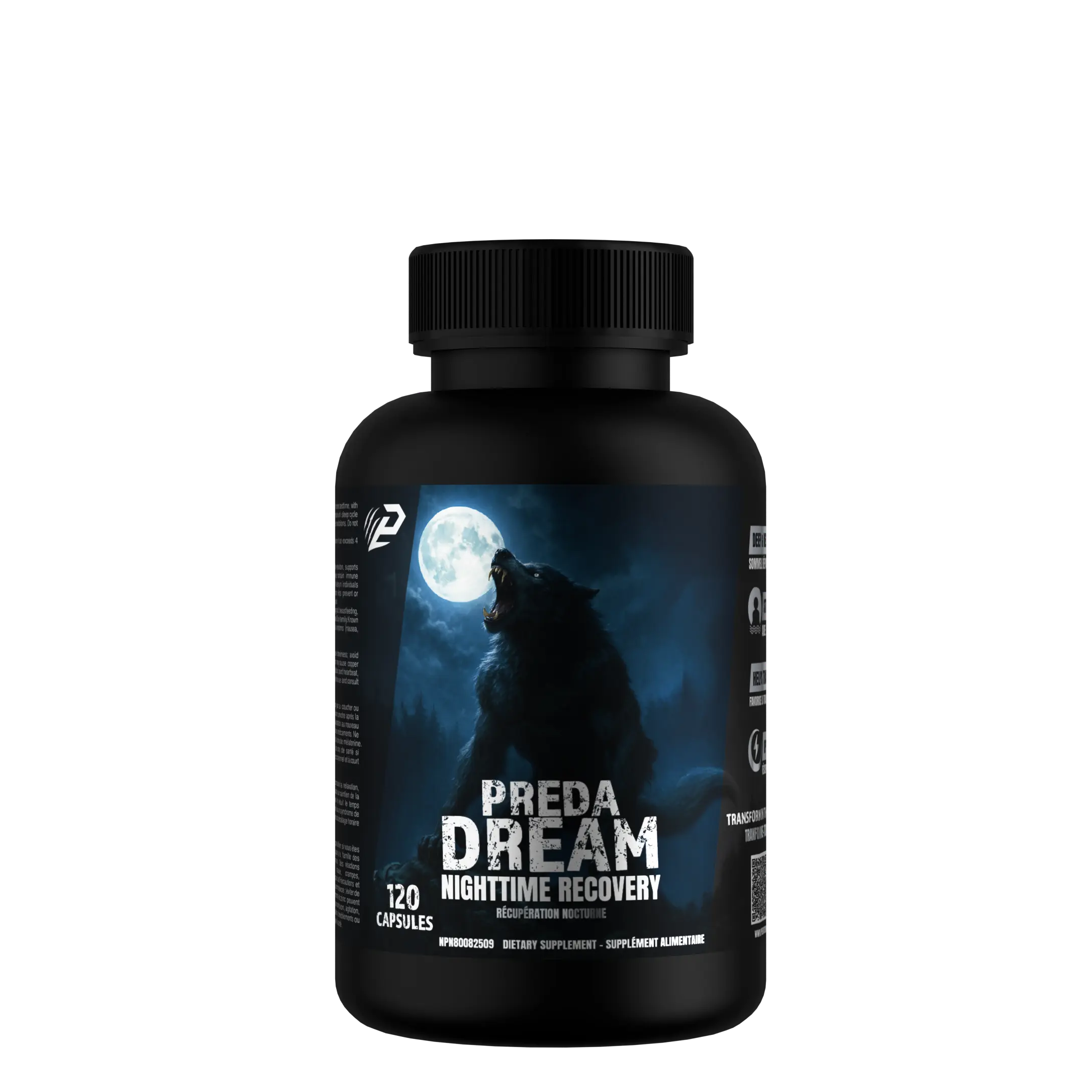 Preda Dream 120 capsules - Night Time Recovery Formula