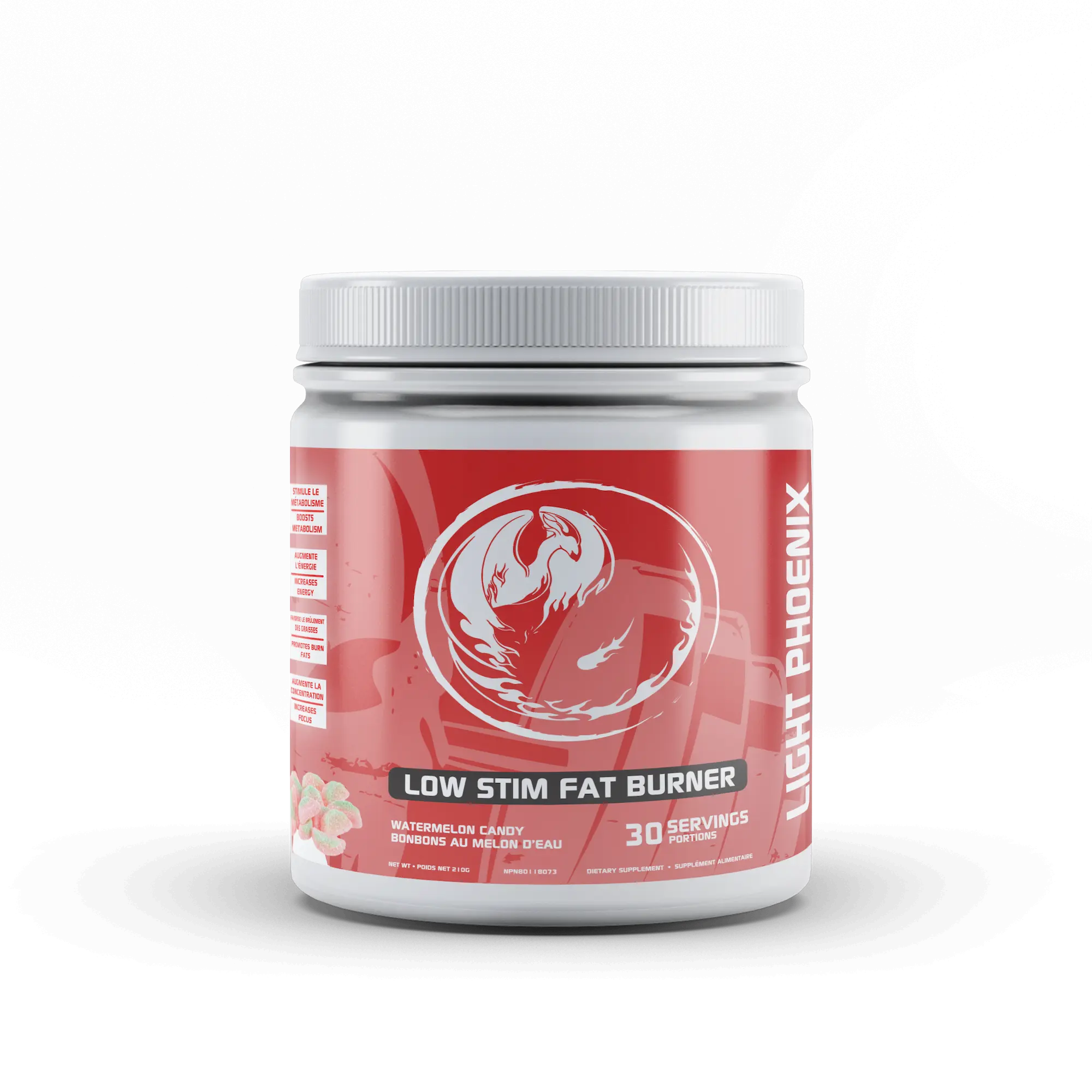 Light Phoenix  Low stim energy fat burner 30 Servings
