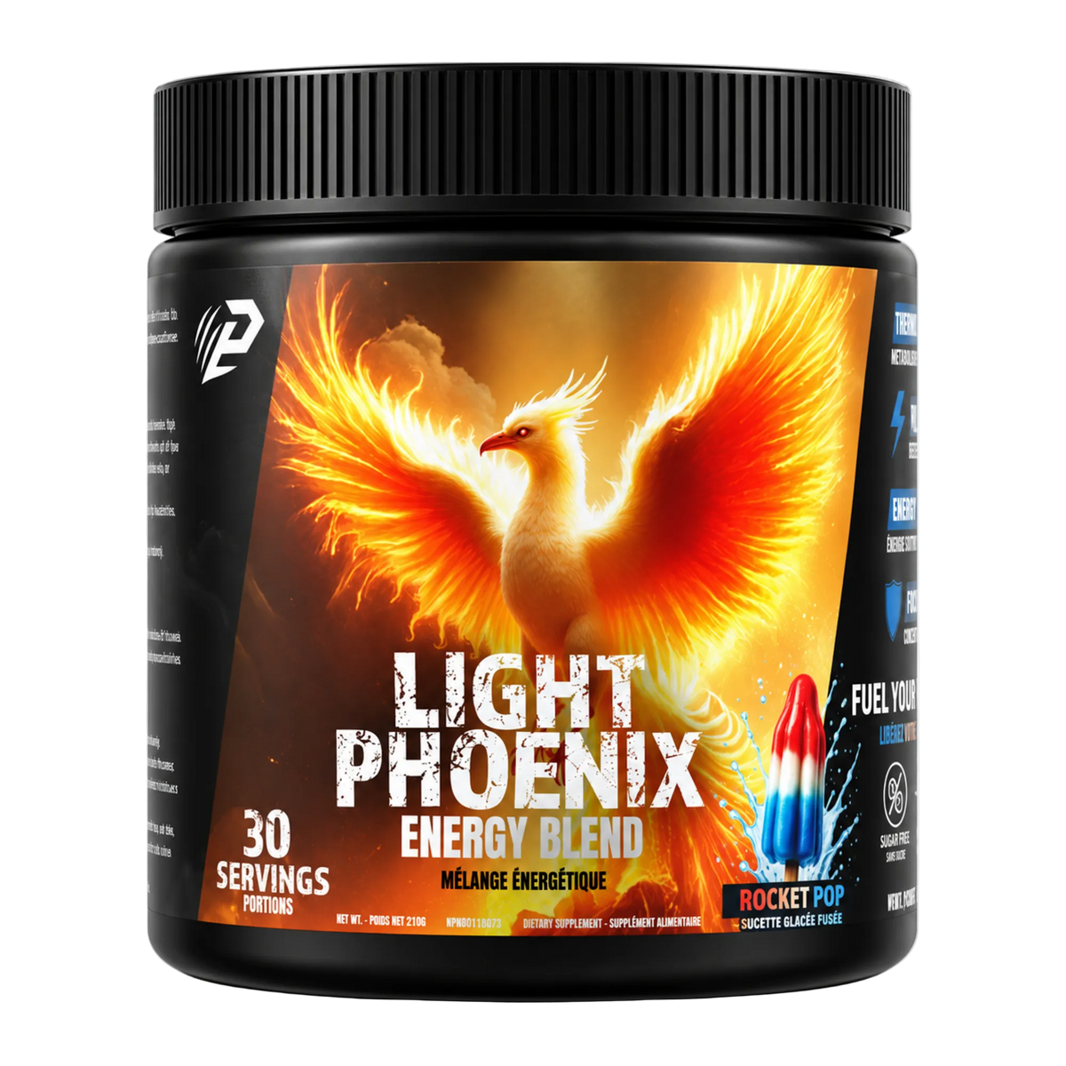 Light Phoenix  Low stim energy fat burner 30 Servings