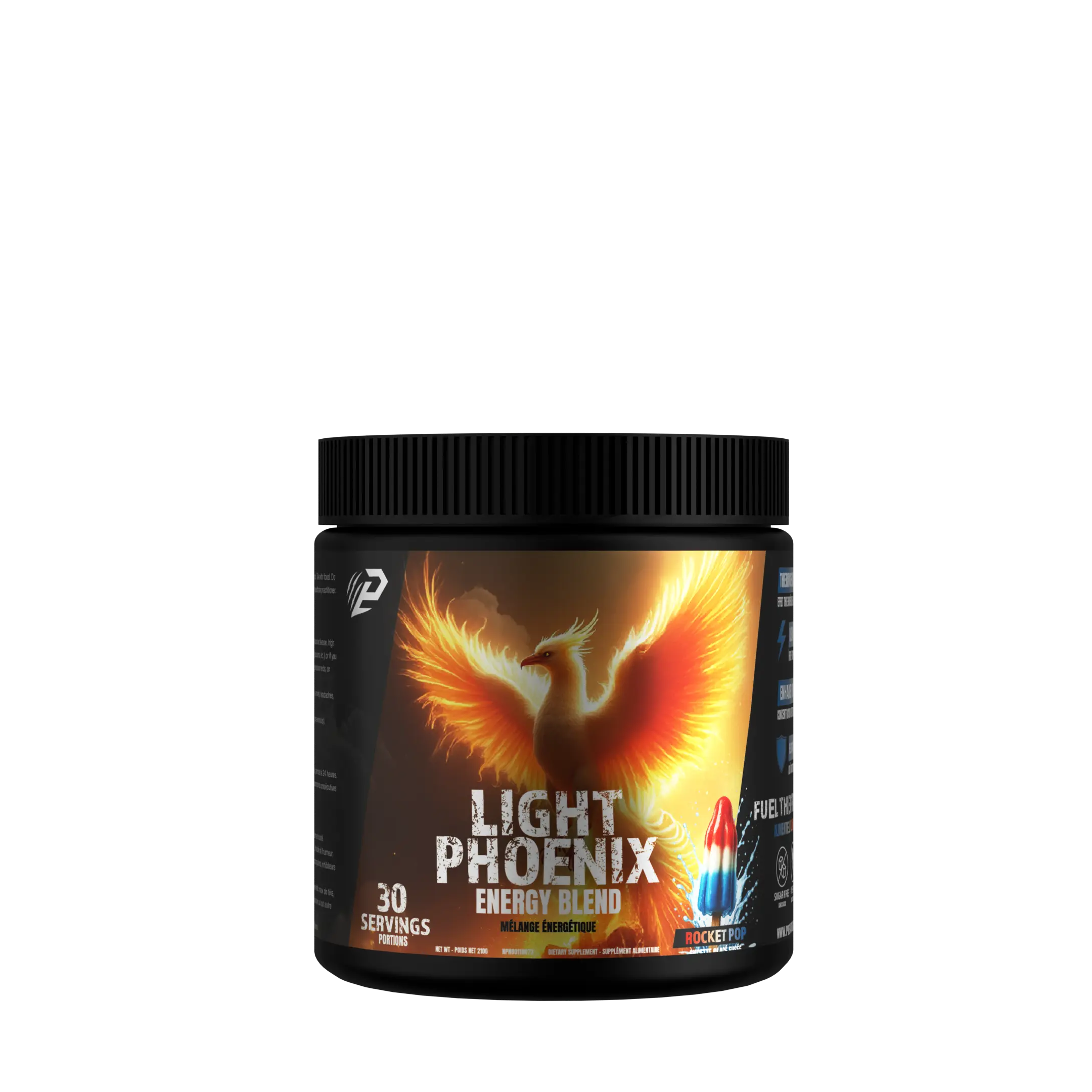 Light Phoenix  Low stim energy fat burner 30 Servings