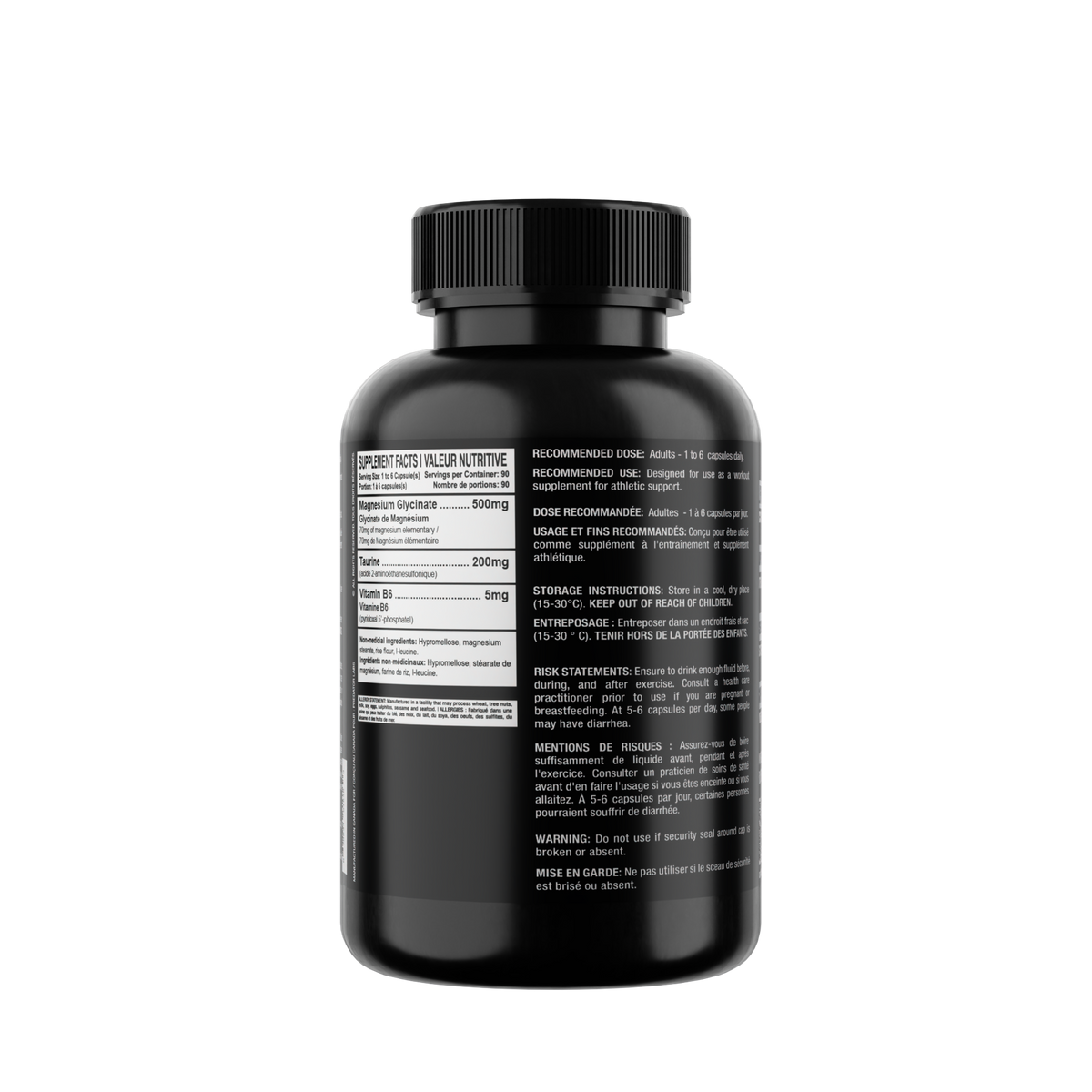 Mag+, superior magnesium formula 90 capsules,
