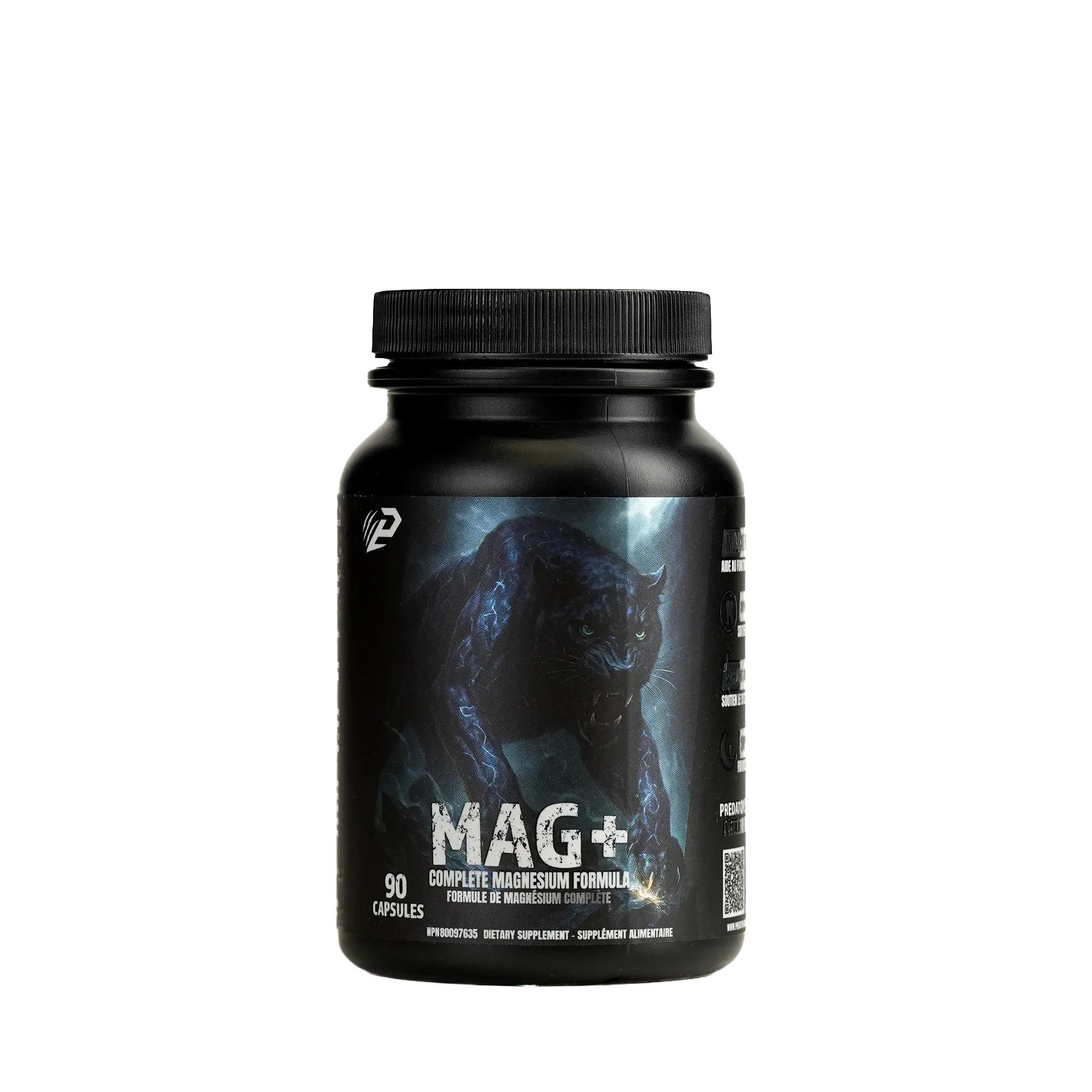 Mag+, superior magnesium formula 90 capsules,