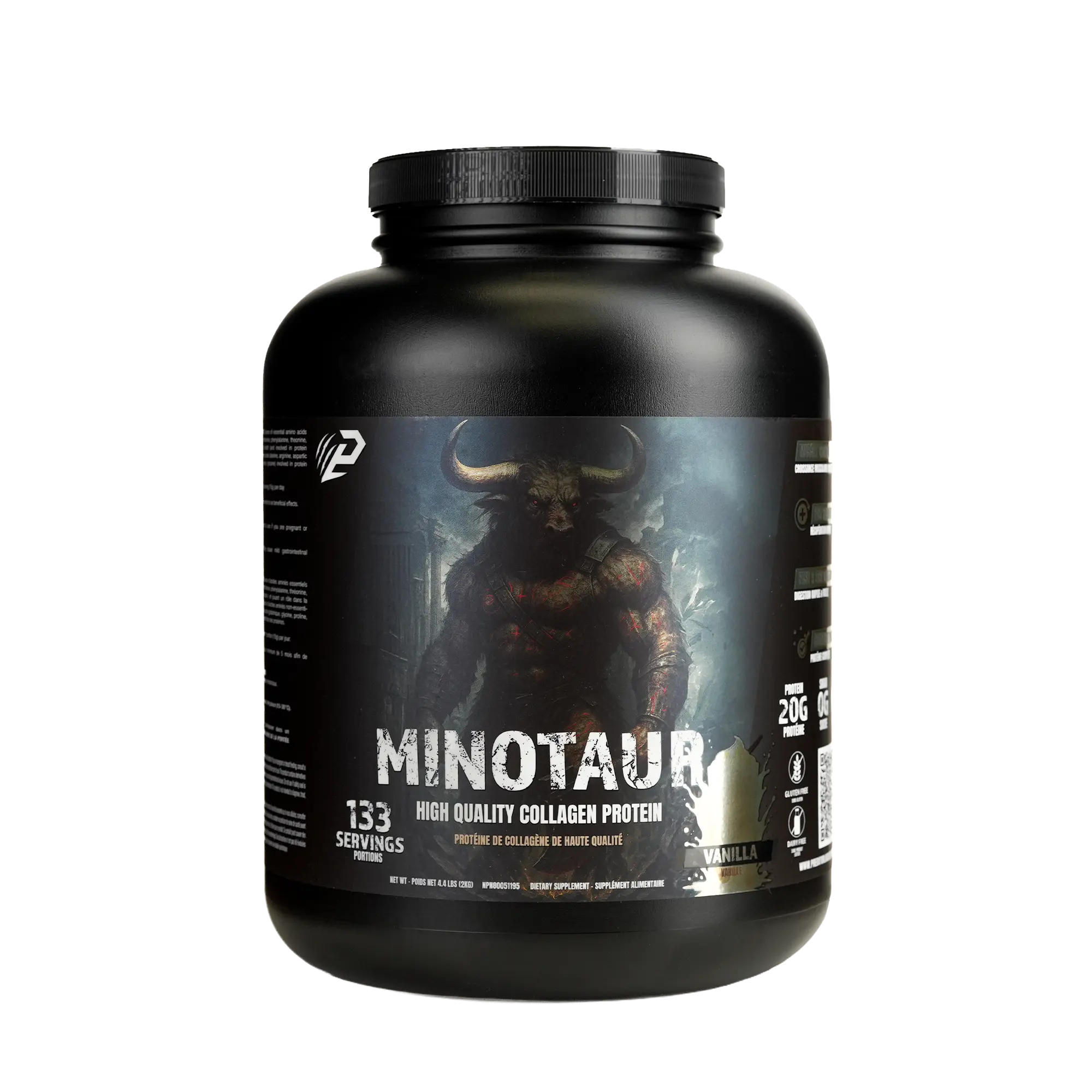 Minotaur Beef Protein 2kg - Collagen Beef Protein, 133 Servings