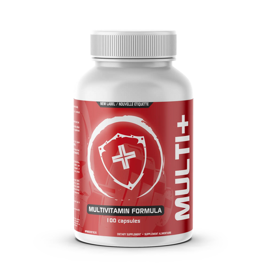 Predator Labs - Multi + 100 capsules - Complete unisex formula, Multi+ is the ultimate vitamin complex