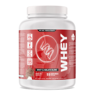 Predator Whey 2kg - Whey and isolate lactoserum protein powder Blend, 55 servings,