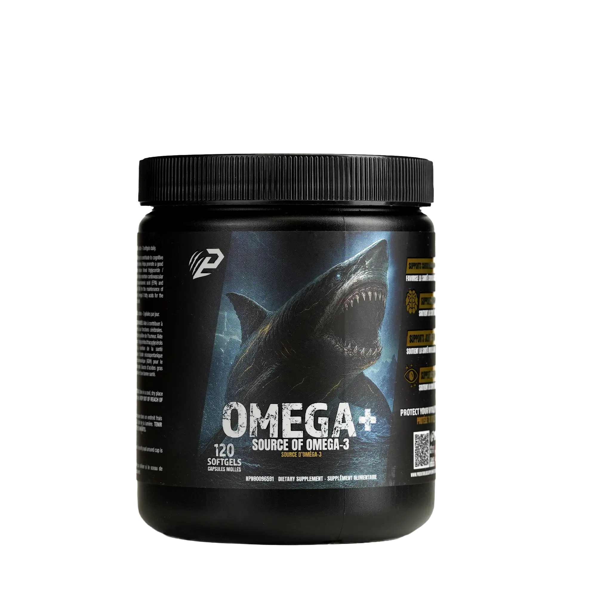 Omega 3+ 120 gels, 1000mg  Enhance cognitive health, Enhance mood balance